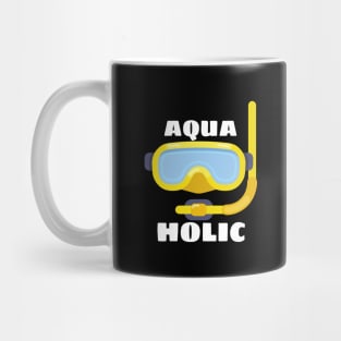 Aquaholic - Swimming Pun Mug